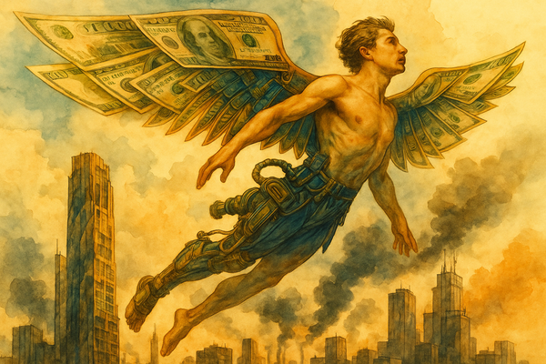 🜂 EL EFECTO ÍCARO: Cuando la inteligencia humana vuela más alto de lo que puede sostener